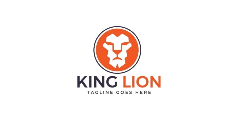 Lion King Logo Design