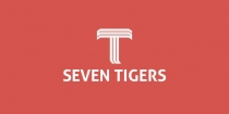 Seven Tigers Letter T Logo Template Screenshot 3