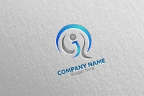 Letter I Logo Design Screenshot 1