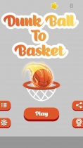 Dunk Ball To Basket - Unity Project Screenshot 1