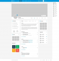 Link Em - Professional Network Platform PSD Screenshot 7