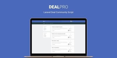 DealPRO - Laravel Deal Community Script