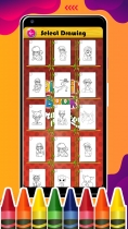 Coloring Book Android Studio Screenshot 2