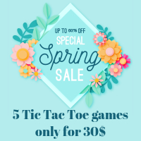 Spring Boom - Five iOS Tic Tac Toe games