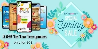 Spring Boom - Five iOS Tic Tac Toe games