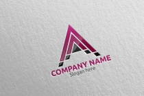 Arrow Letter A Logo Design Screenshot 2