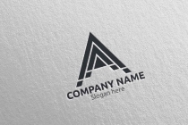 Arrow Letter A Logo Design Screenshot 3