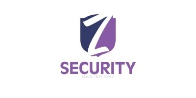 Z Letter Logo In Shield
