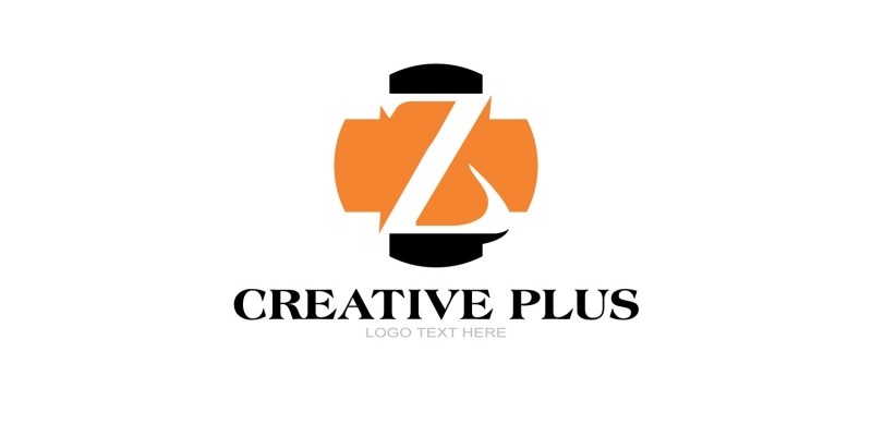 Z Letter Logo In Plus