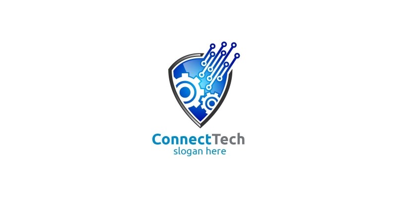 Technology Logo And Electronic 