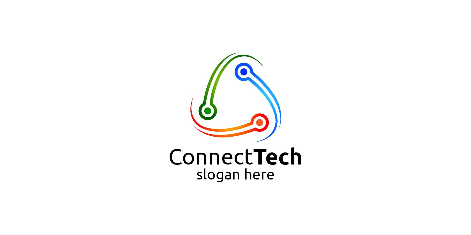 Technology Logo And Electronic