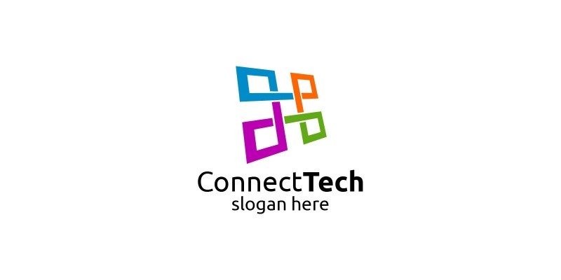 Technology Logo And Electronic