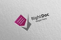 Document Sheets Logo Template Screenshot 2