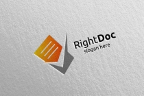 Document Sheets Logo Template Screenshot 4