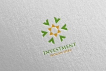 Investment Marketing Financial Logo Screenshot 1