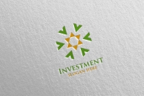 Investment Marketing Financial Logo Screenshot 1