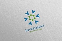 Investment Marketing Financial Logo Screenshot 4