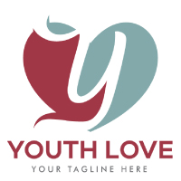 Y Letter Logo In Heart