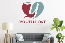 Y Letter Logo In Heart Screenshot 2