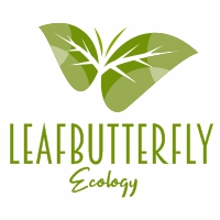 Leaf Butterfly Logo