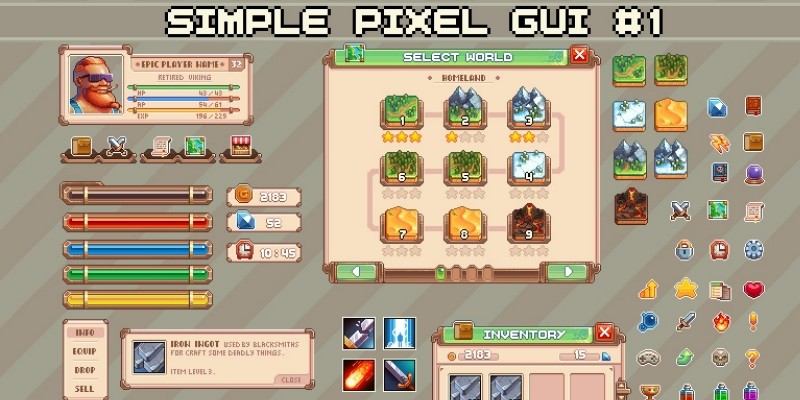 Simple Pixel Gui 1