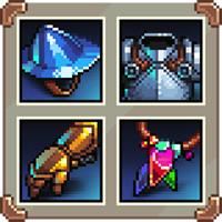 RPG Pixel Equipment Icons 1