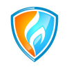 Fire Flame Security Logo 