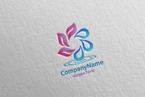 Recycle Blue Water Drop Logo Screenshot 2