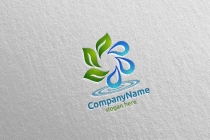 Recycle Blue Water Drop Logo Screenshot 5