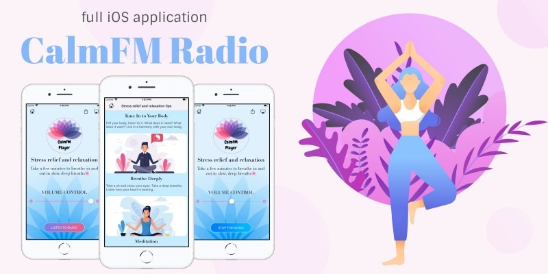 Calm FM Radio - Full iOS App