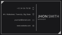 Business Card Screenshot 1