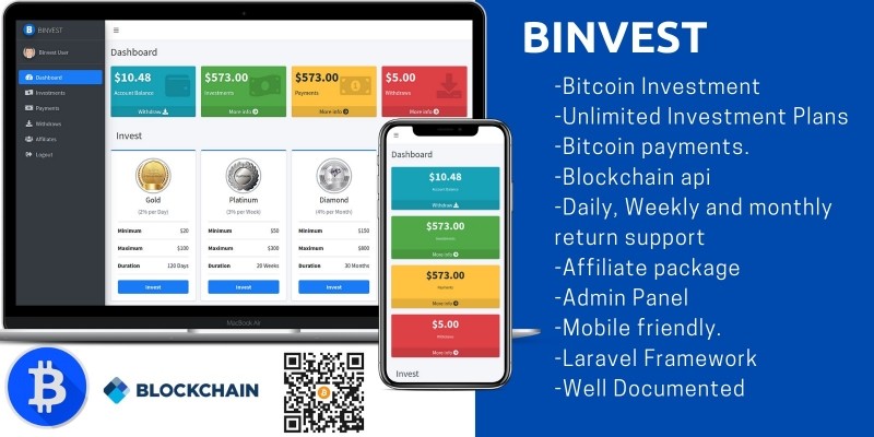 Binvest - Bitcoin Investment Platform