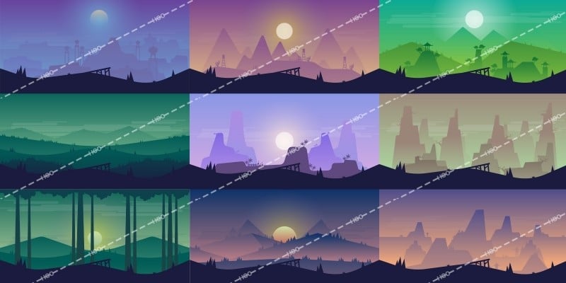 2D  Game Backgrounds