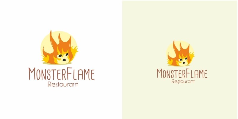 Monster Flame Logo