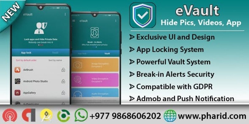 eVault - Android Vault Source Code