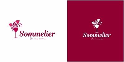 Wine Sommelier Logo