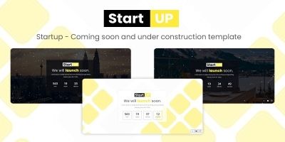 Startup - Coming Soon Template