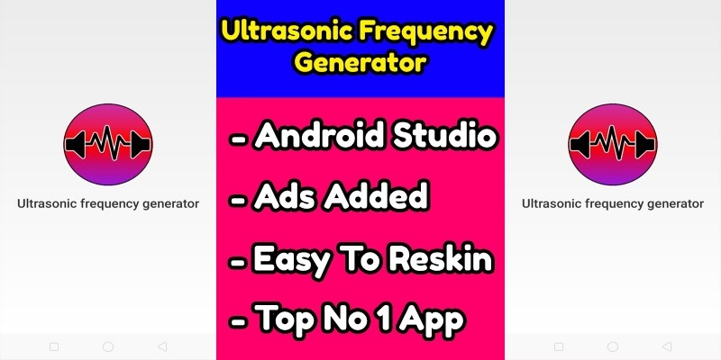 Ultrasonic Frequency Generator Android Application