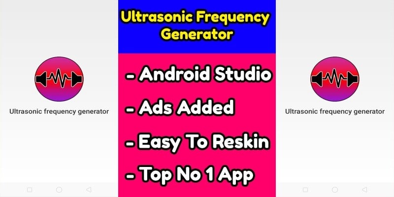 Ultrasonic Frequency Generator Android Application