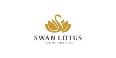 Swan Lotus Logo