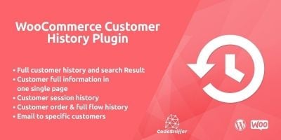 WooCommerce Customer History Plugin