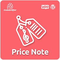 WooCommerce Price Note Plugin 