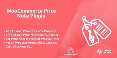 WooCommerce Price Note Plugin 