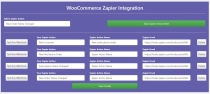 WooCommerce Zapier Integration Plugin Screenshot 1