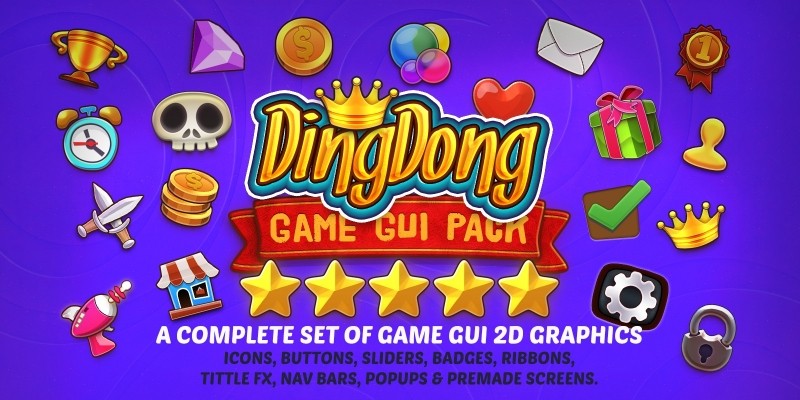 Dingdong - Game GUI Pack