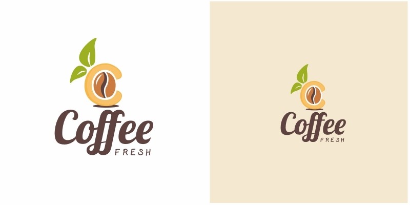 Coffee C Letter Logo