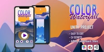Color Waterfall - iOS Source Code