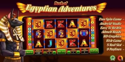 Egyptian Adventures Slot Machine - Android Studio