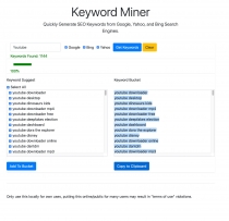 Keyword Miner Keywords Generator Script  Screenshot 5