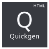quickgen-html-template
